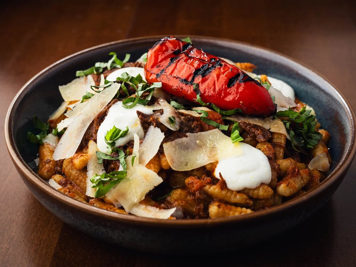 Cozy Method Park City Italian restaurant guide: house-made rigatoni at LOMA