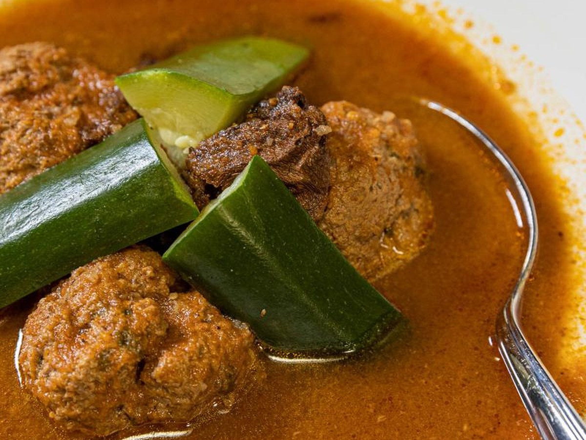 Cozy Method Park City Mexican restaurant guide: albondigas simmered in chile broth at Don Gallo in Park City
