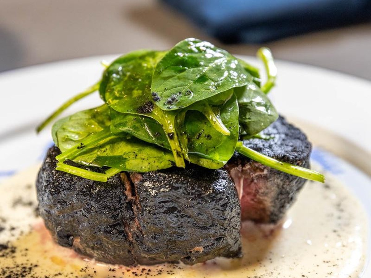 Cozy Method Park City Mexican restaurant guide: grilled steak entree plated at Don Gallo on Main Street in Park City