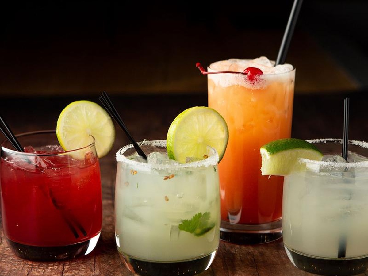 Cozy Method Park City Mexican restaurant guide: a flight of margaritas and agave cocktails at Mi Buena Vida in Salt Lake City