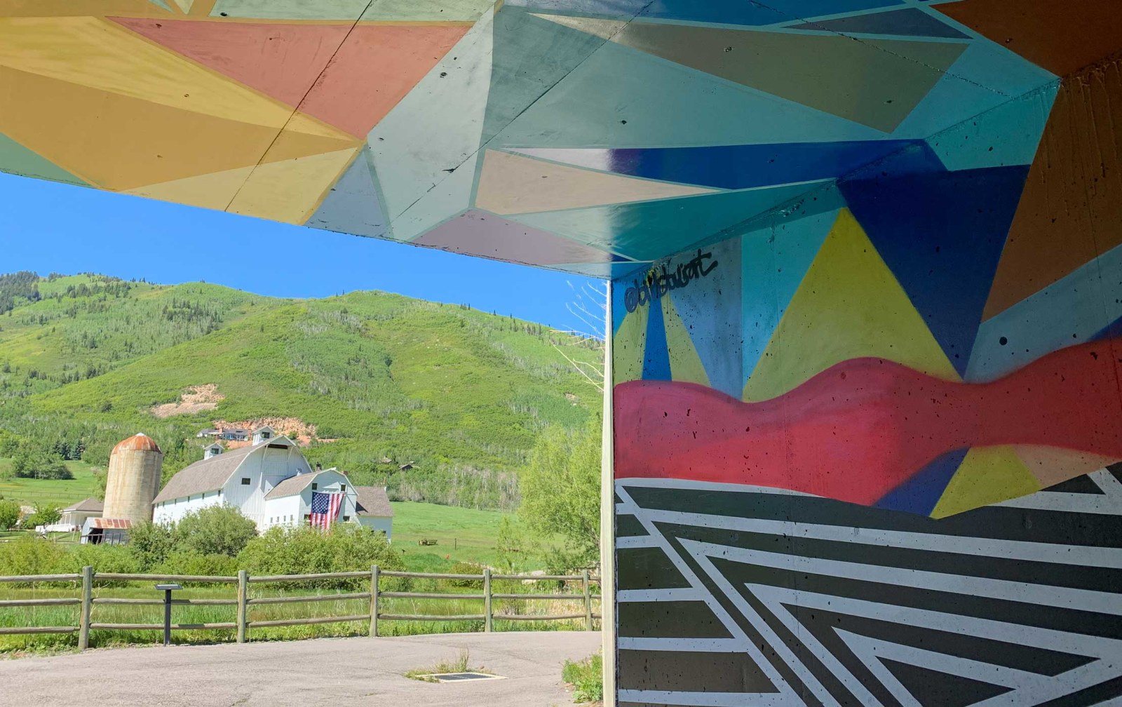 Cozy Method Park City experiences guide: public mural art in Park City, Utah