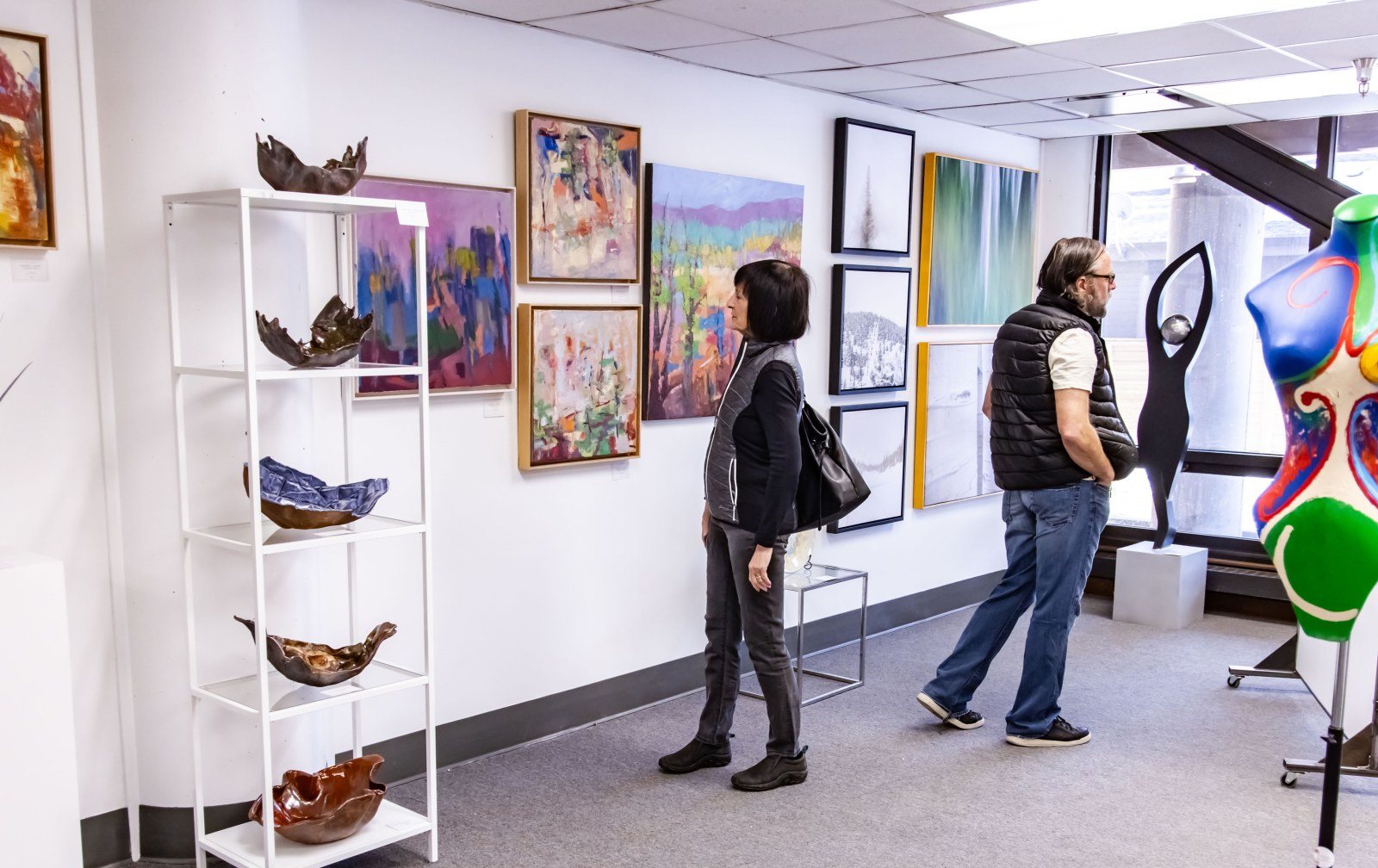 Cozy Method Park City experiences guide: an art gallery interior on Historic Main Street, Park City