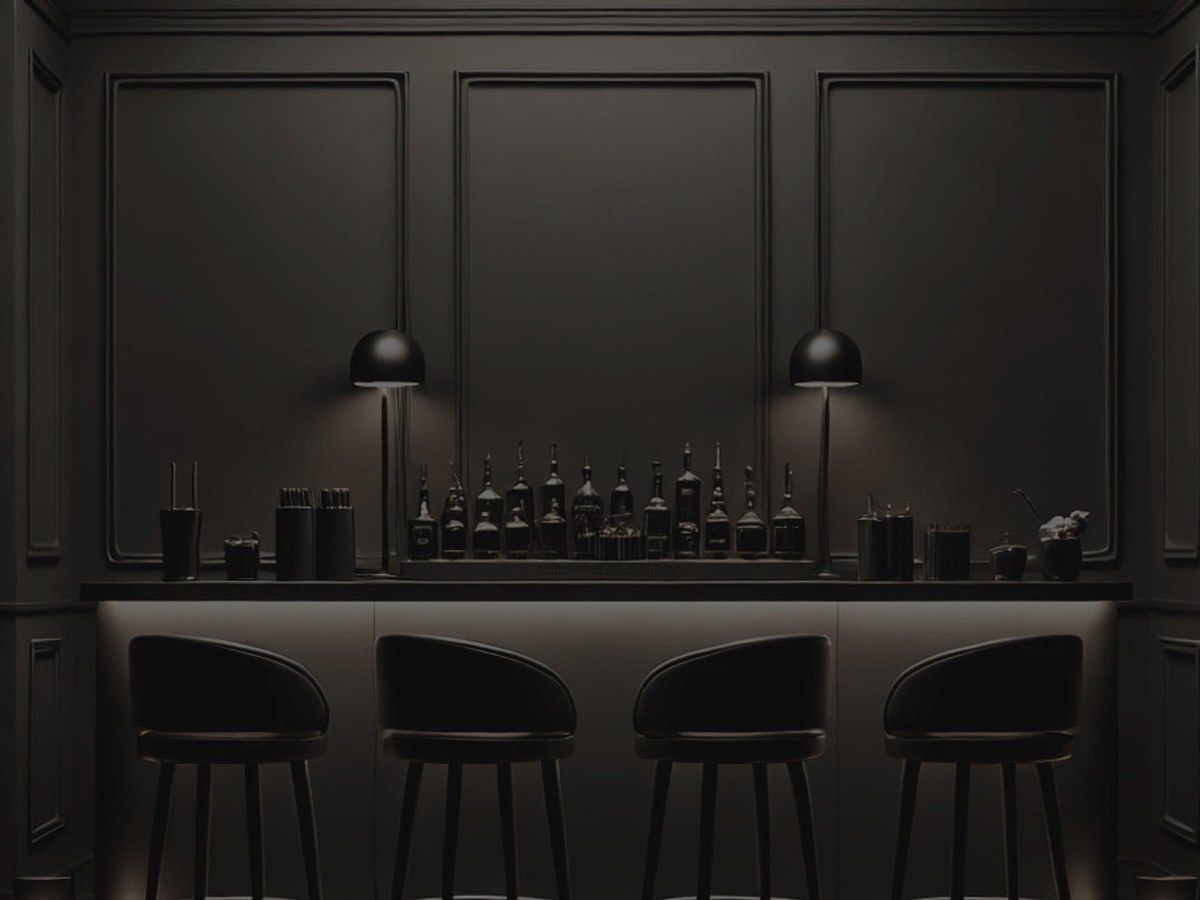 Cozy Method Park City sushi guide: the low-lit lounge and bar at Sushi by Scratch Restaurants Park City