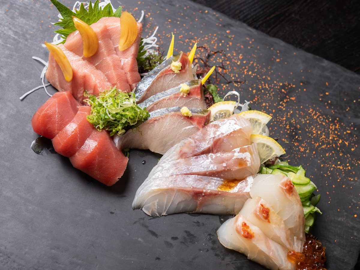 Cozy Method Park City sushi guide: sashimi platter plated at Yuki Yama Sushi in Park City